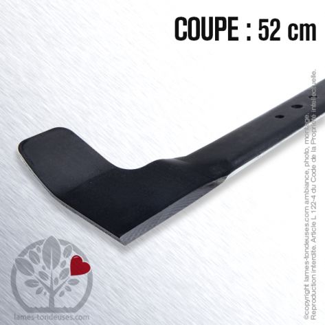 Lame tondeuse. Coupe 52 cm. MTD