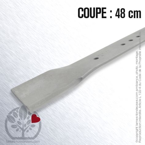 Lame tondeuse. Coupe 48 cm &agrave; gauche. Westwood