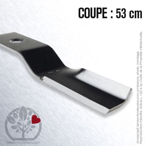 Lame tondeuse. Coupe 53 cm. Roques & Lecoeur