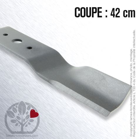Lame tondeuse. Coupe 42 cm. Granja, Mountfield