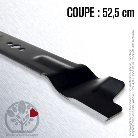 Lame tondeuse. Coupe 52,5 cm. Marazzini
