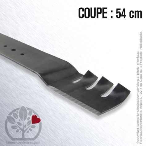 Lame tondeuse. Coupe 54 cm. MTD