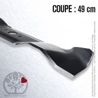 Lame tondeuse. Coupe 49 cm. MTD