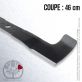Lame pour Alko 513520, 530979, 344769, 106103. Coupe 46 cm