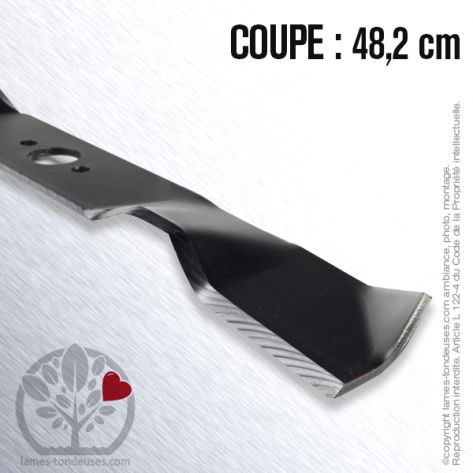 Lame tondeuse. Coupe 48,2 cm. Husqvarna, Electrolux