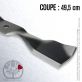 Lame pour John Deere M112991. Coupe 49,5 cm