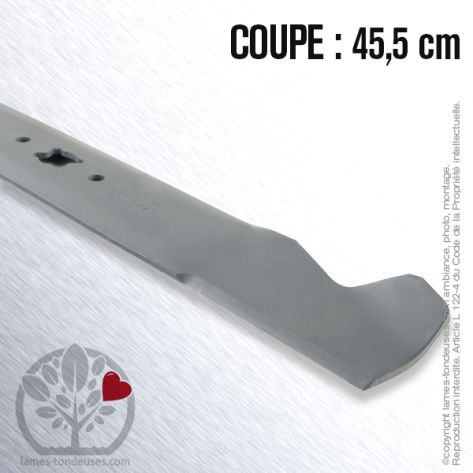 Lame tondeuse. Coupe 45,5 cm. MTD