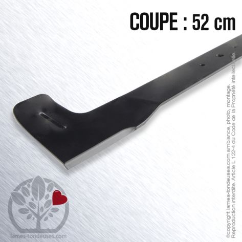 Lame tondeuse. Coupe 52 cm. Viking
