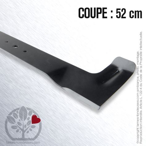 Lame tondeuse. Coupe 52 cm. Viking