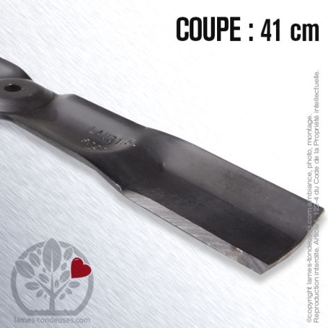 Lame tondeuse. Coupe 41 cm. AMF