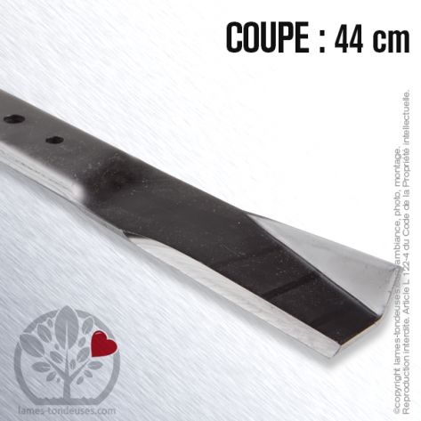 Lame tondeuse. Coupe 44 cm. MTD