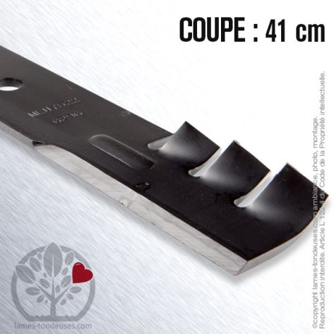 Lame tondeuse. Coupe 41 cm. Bobcat, Snapper