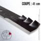 Lame. Coupe 41 cm. Section 64 x 5,2. Alèsage 15,9.