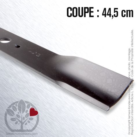 Lame tondeuse. Coupe 44,5 cm. Castel Garden,  Mac Garda