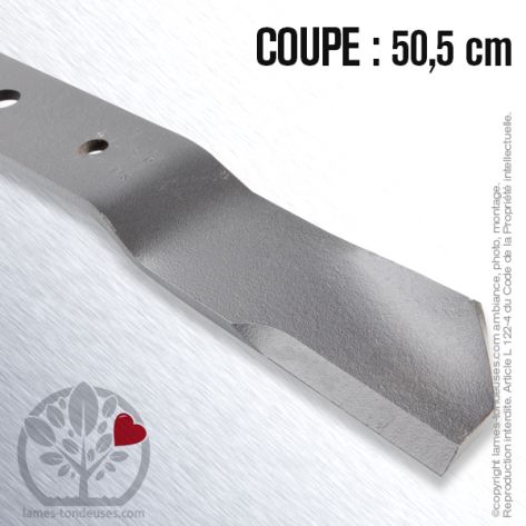 Lame tondeuse. Coupe 50,5 cm. Daloz
