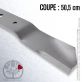 Lame pour Daloz 1907. Coupe 50,5 cm