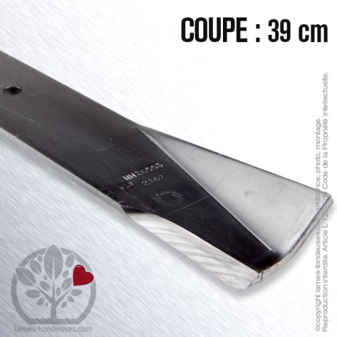 Lame tondeuse. Coupe 39 cm. Roper