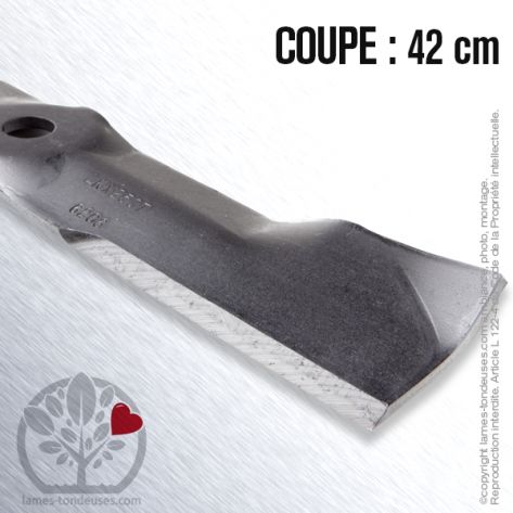 Lame tondeuse. Coupe 42 cm. John Deere