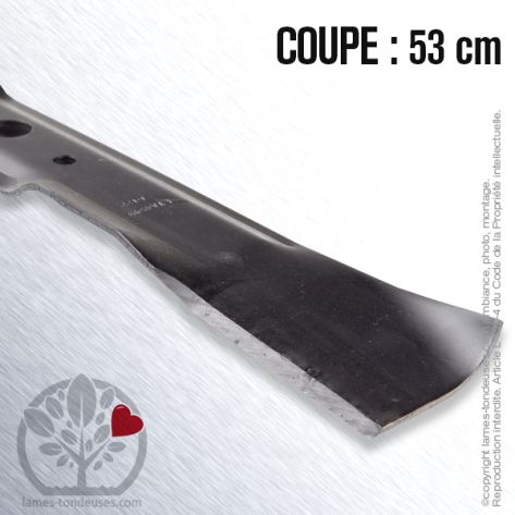 Lame tondeuse. Coupe 53 cm. John Deere
