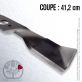 Lame pour Husqvarna, Electrolux 506 96 63-01. Coupe 41,2 cm