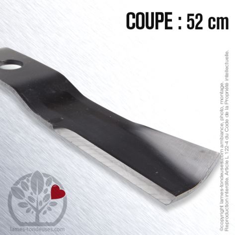 Lame tondeuse. Coupe 52 cm. Kubota
