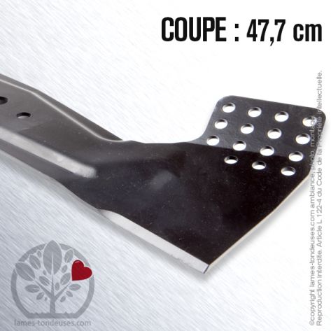 Lame tondeuse. Coupe 47,7 cm.  Harry