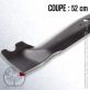 Lame pour Etesia MZ100D. MV100D, C24935C. Coupe 52 cm