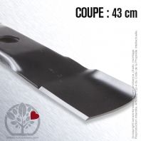 Lame tondeuse. Coupe 43 cm. Solo