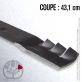 Lame pour John Deere GX21784. Coupe 43,1 cm