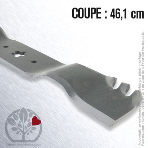 Lame tondeuse. Coupe 46,1 cm. Husqvarna, Electrolux