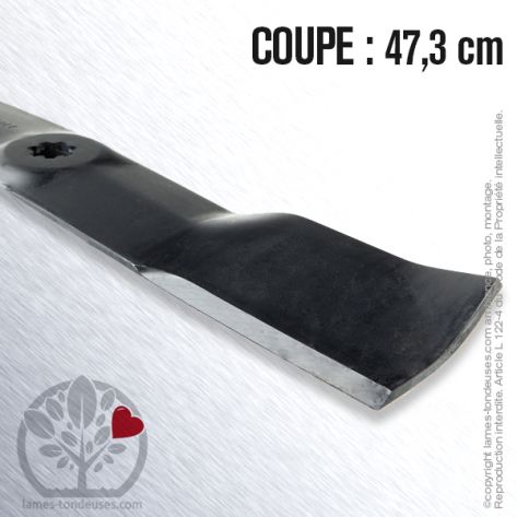Lame tondeuse.Coupe 47,3 cm. John Deere