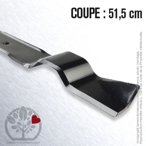 Lame tondeuse. Coupe 51,5 cm. AMF