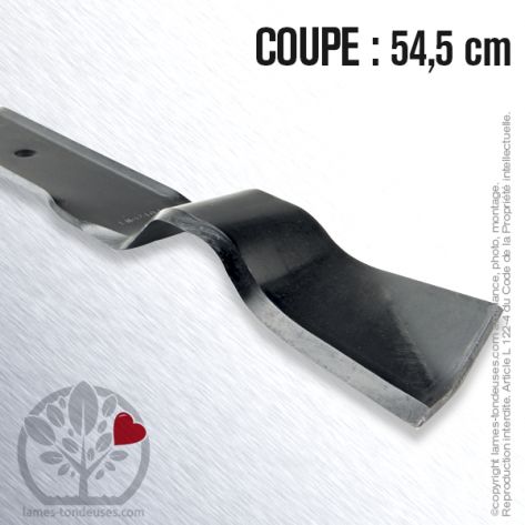 Lame tondeuse. Coupe 54,5 cm. AMF