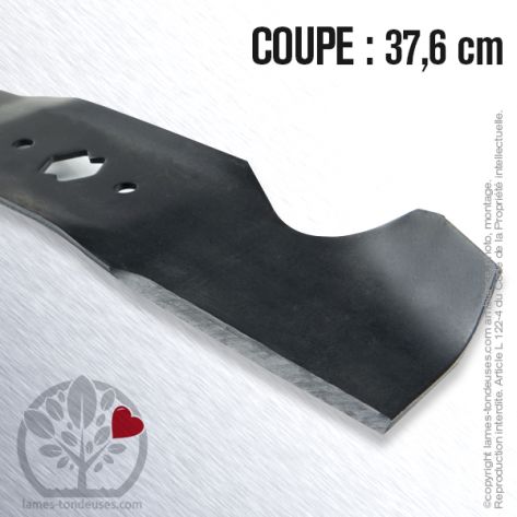 Lame tondeuse. Coupe 37,6 cm. MTD