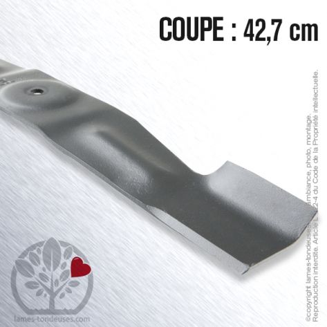 Lame tondeuse. Coupe 42,7 cm. Bernard Moteur