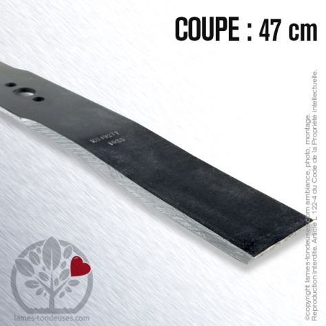 Lame tondeuse. Coupe 47 cm. Flymo
