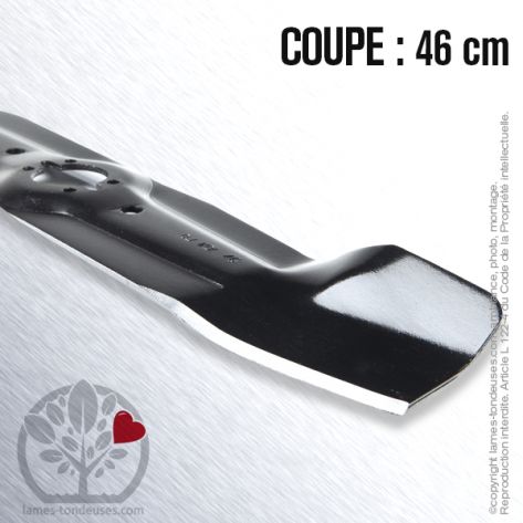 Lame tondeuse. Coupe 46 cm. Wolf