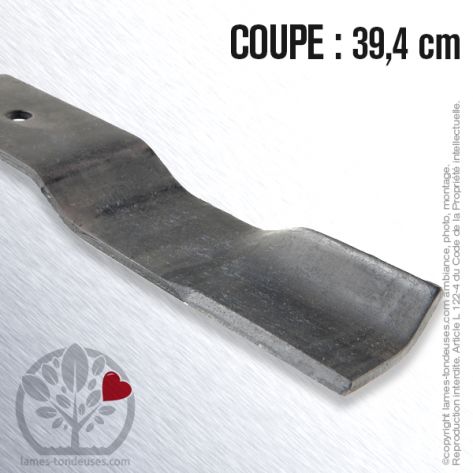 Lame tondeuse.Coupe 39,4 cm. Maplex