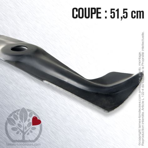 Lame tondeuse. Coupe 51,5 cm. Sabo