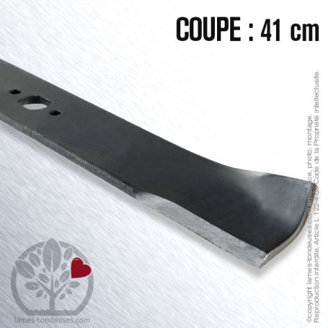 Lame tondeuse. Coupe 41 cm. Wheel Horse. Par 2