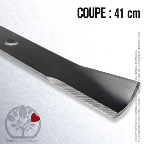 Lame tondeuse. Coupe 41 cm. Yanmar, Wheel Horse