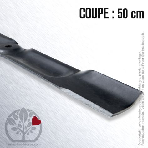 Lame tondeuse. Coupe 50 cm. AMF