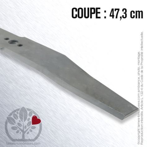 Lame tondeuse. Coupe 47,3 cm. Flymo