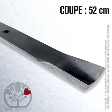 Lame tondeuse. Coupe 52 cm. Gravely