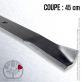 Lame pour Gravely 42124 . 88166. Coupe 45 cm