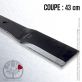 Lame pour Bunton PL7329. Gravely 46998. Coupe 43 cm