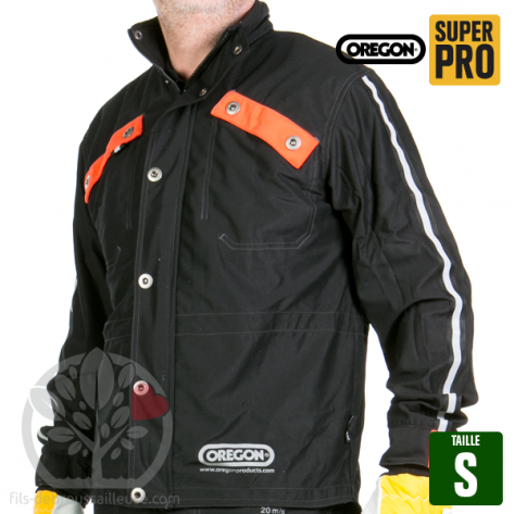 Veste forestière professionnelle Orégon Gamme Waipoua. Taille S  Veste forestière professionnelle Orégon Gamme Waipoua. Taille S