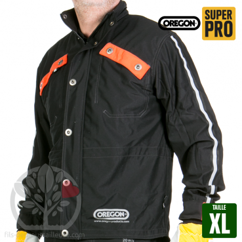 Veste forestière professionnelle Orégon Gamme Waipoua. Taille XL  Veste forestière professionnelle Orégon Gamme Waipoua. Taille XL
