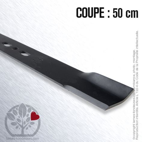 Lame tondeuse. Coupe 50 cm. Universelle  Lame tondeuse. Coupe 50 cm. Universelle