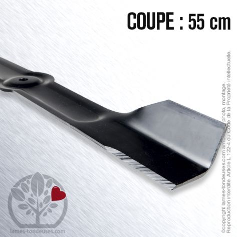 Lame tondeuse. Coupe 55 cm. AMF